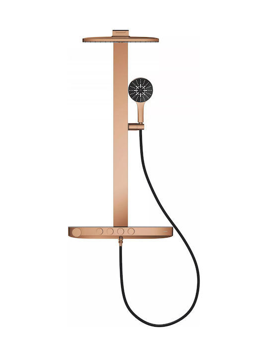 Grohe Coloană de duș fără Baterie Cupru Grohe Coloană de duș fără Baterie Cupru