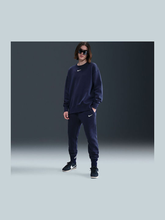 Sportswear Pantaloni de Trening Fleece Midnight Navy / Sail