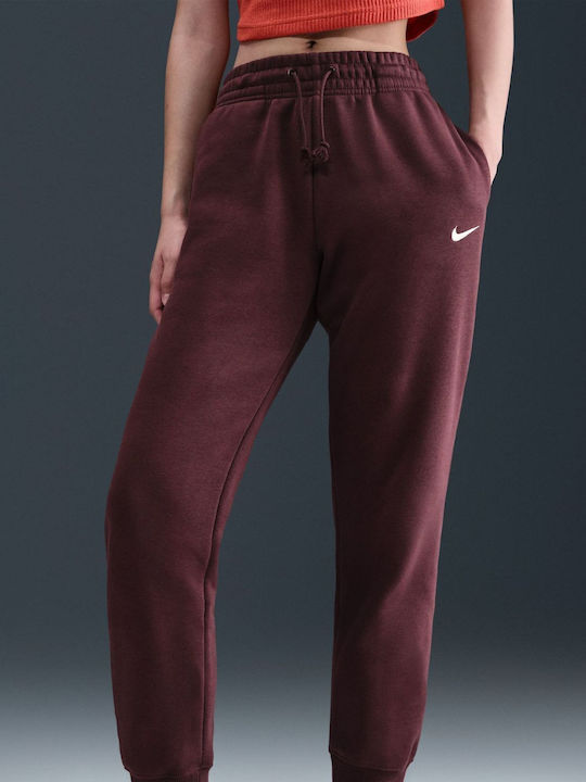 Sportswear Παντελόνι Φόρμας Fleece Burgundy Crush