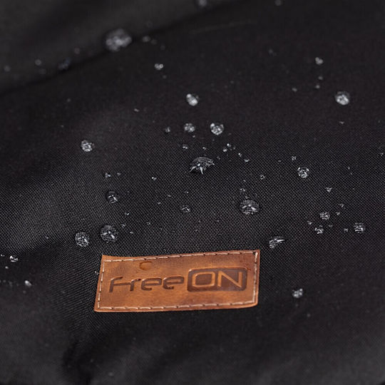 FreeOn Калъф за количка Waterproof Черен с плюшено покритие 100x50εκ.