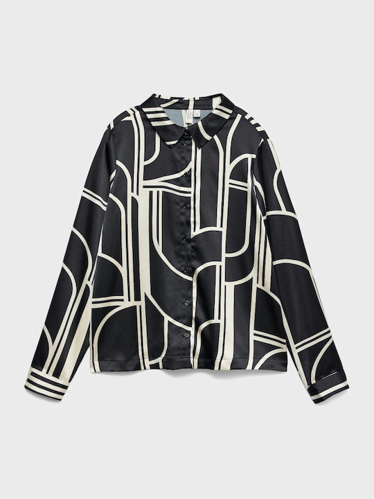 Women's Long Sleeve Shirt Black