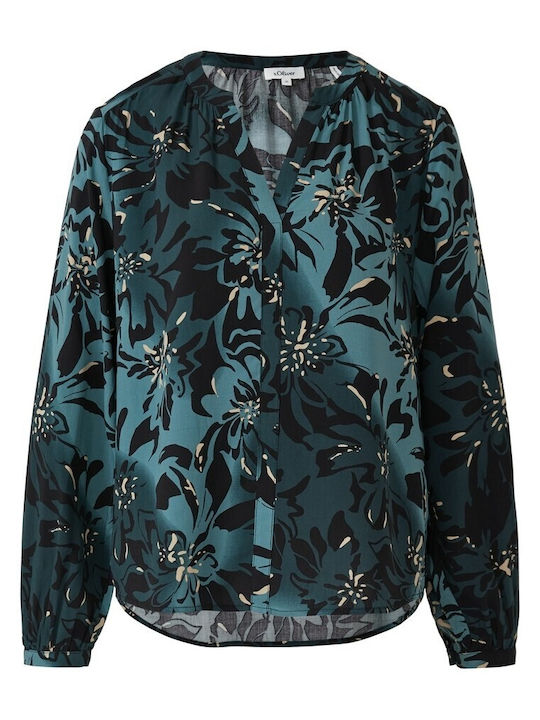 Women's Long Sleeve Shirt Green