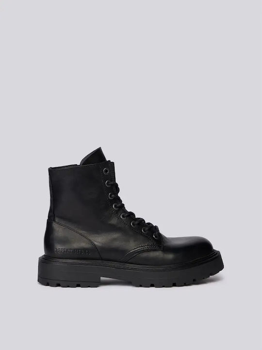 Leather Black Boots
