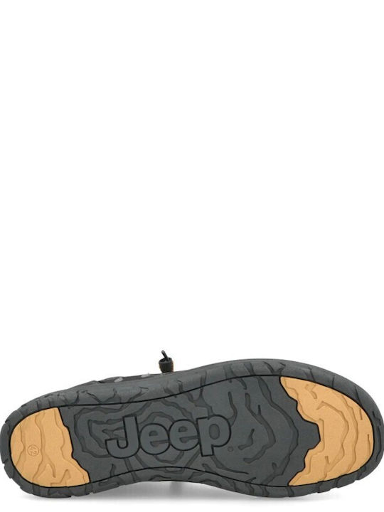 Men's Leather Moccasins Gray