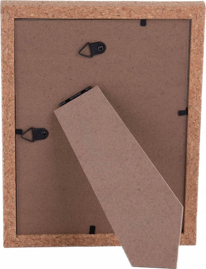 Home&Styling Collection Plastic Photo Frame with Brown Frame