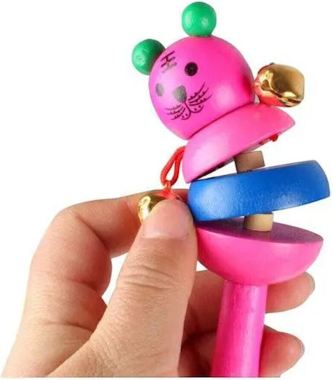Wooden Rattle (Various Designs/Assortment of Designs) 1pc