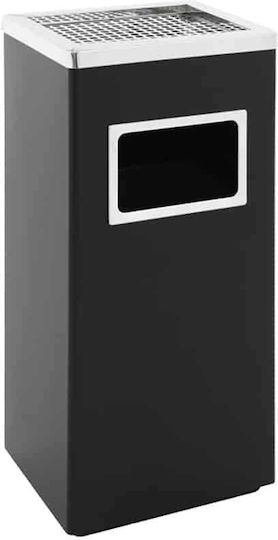 Temno Metallic Waste Bin 40lt Black