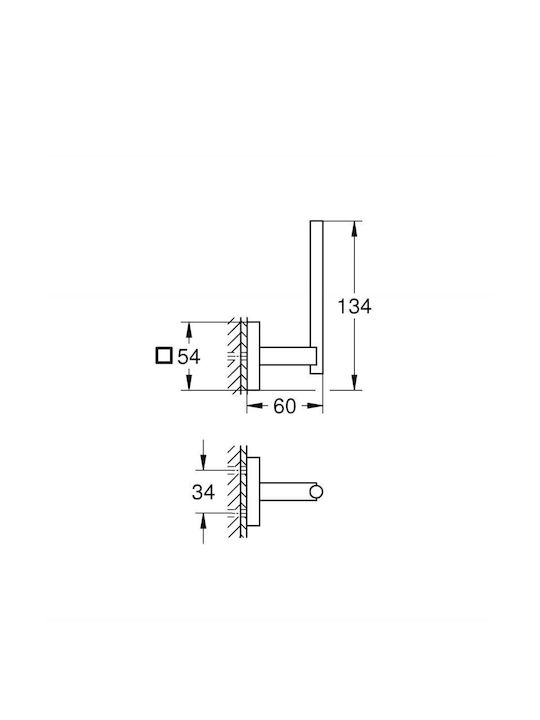 Grohe Държач за хартия 4005176753589