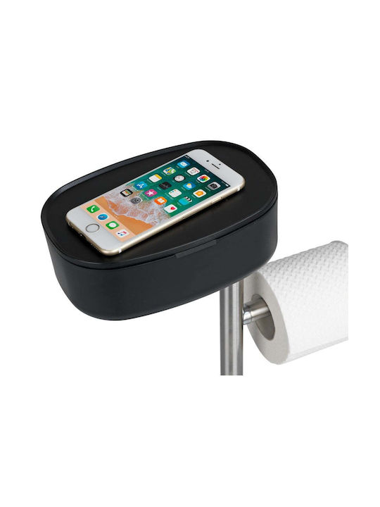Wenko Paper Holder Metallic Black
