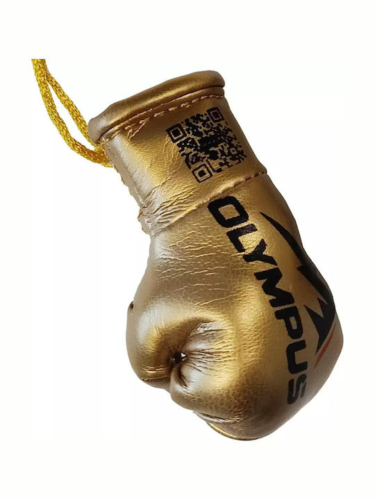 Mini Boxing Gloves Olympus Hanging Gold Mini Boxing Gloves Olympus Hanging Gold