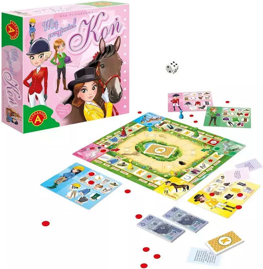 Board Game My Friend The Horse for 2-4 Players 6+ Years Old (PL) Alexander Toys