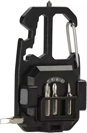 Brennenstuhl Rechargeable Keychain Flashlight LED IP20 with Maximum Brightness 600lm Black