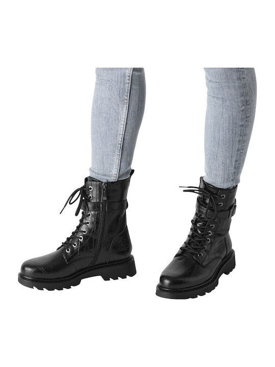 Stiefeletten Damen Schwarz