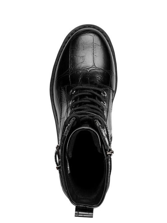 Stiefeletten Damen Schwarz