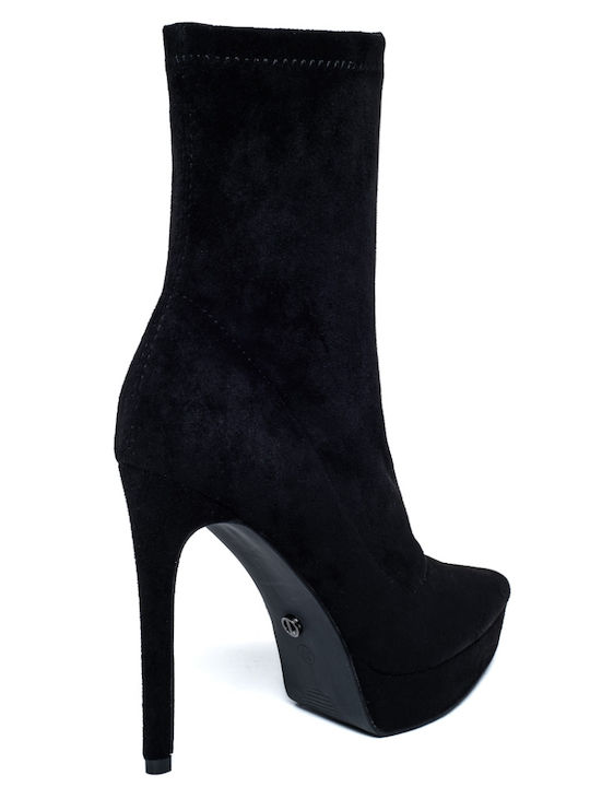 Stiefeletten Damen Schwarz