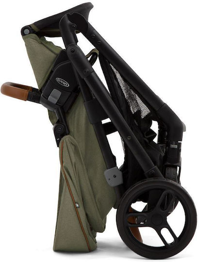 Graco Near2Me Reglabil Cărucior pentru Bebeluși Potrivit pentru Nou-născut Kaki 11.5kg G6DV999KHKEU