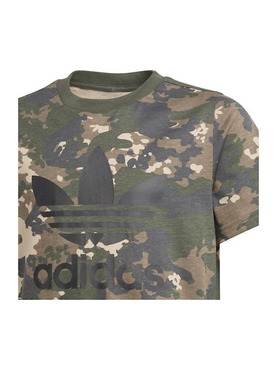 Παιδικό T-shirt Χακί