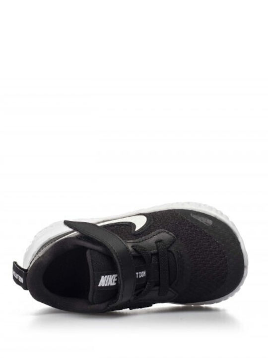 Revolution Revolution 5 Kids Sports Shoes Running with Hoop & Loop Closure Black / White / Anthracite