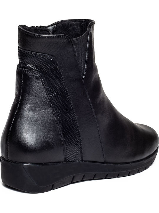 Stiefeletten Damen Schwarz