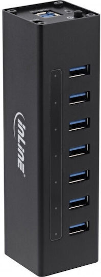 InLine Hub 7 Θυρών USB 3.0 με σύνδεση USB-A