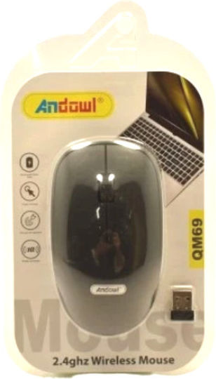 Andowl QM69 Ασύρματο Ποντίκι Μαύρο
