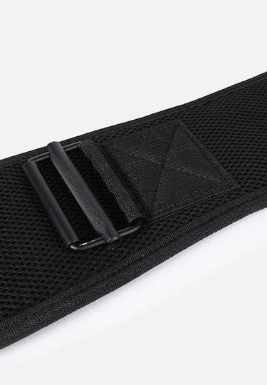 Gorilla Wear 6 Inch Padded Mesh Weight Lifting Belt Black