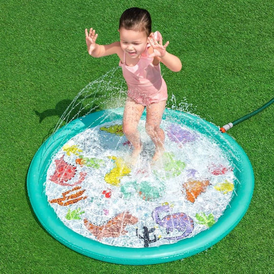 Bestway Aufblasbarer Dinosaurier-Sprinkler D122 cm +2 Jahre Garten 52698