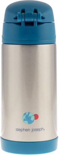 Sj121298a Stephen Joseph Thermosflasche aus Edelstahl Doppelwand Rakete 350ml