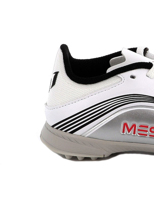 F50 Messi League TF Kids Soccer Cleats And Shoes Turf White