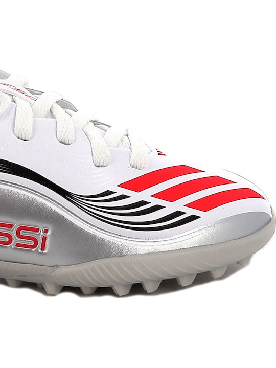 F50 Messi League TF Kids Soccer Cleats And Shoes Turf White