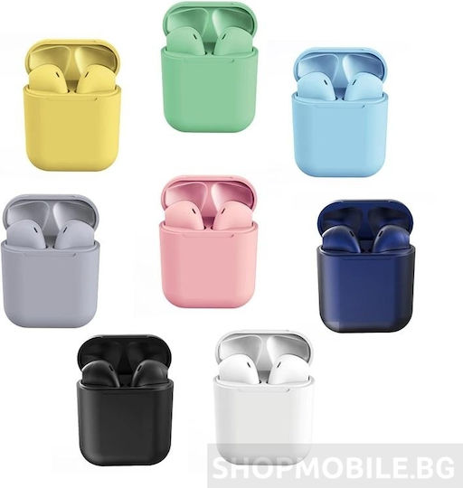 TWS InPods In ear Bluetooth хендсфри Слушалки с Кутийка за Зареждане Черен