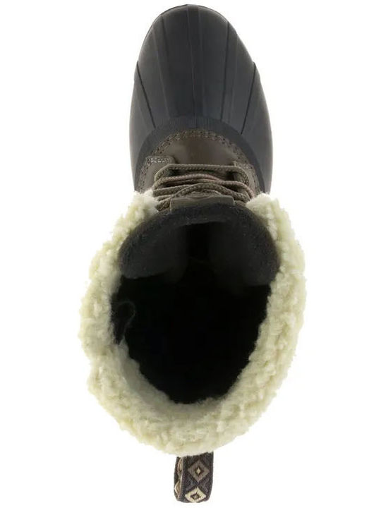 Snow Boots Khaki