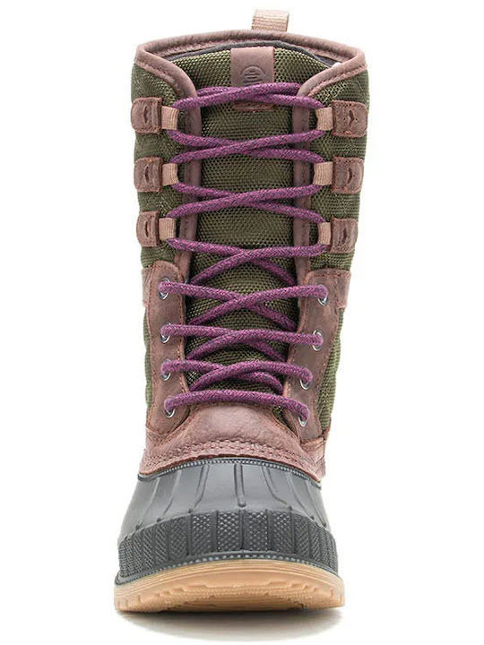 Damenstiefel Khaki