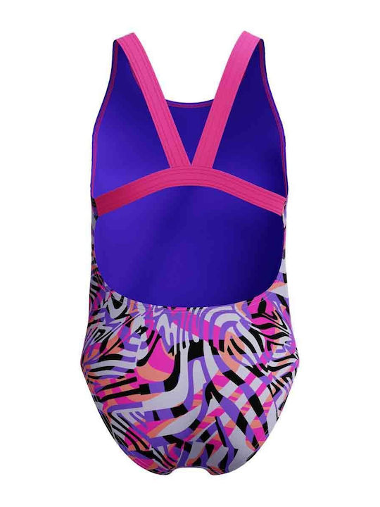Speedo Digital Kids Swimwear One-Piece Purple
