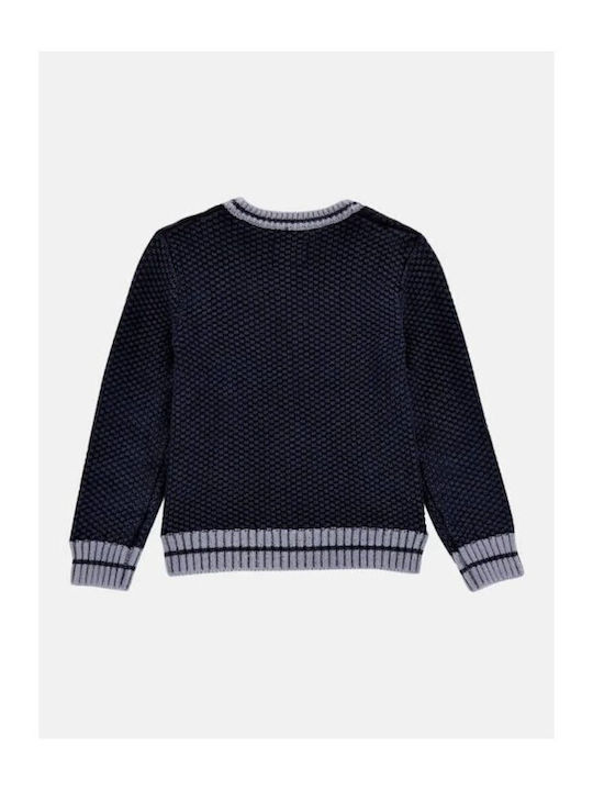 Kids Cardigan Knitted Blue