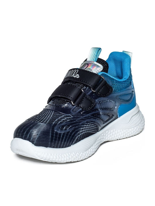 Παιδικά Sneakers με Σκρατς Μπλε