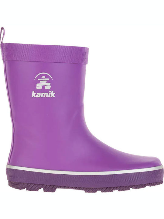 Cizme de cauciuc pentru copii Violet