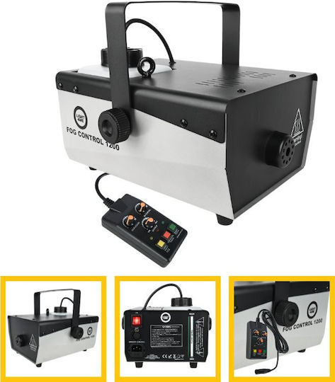 Light4me Машина за мъгла 1200W с Безжичен контролер