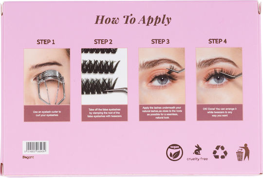 Emmanouela Cosmetics Τουφάκια Μαύρα