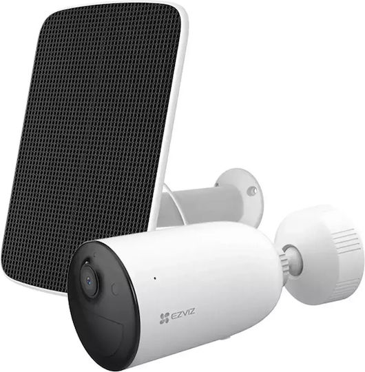 Ezviz CS-CB3 & Solar Panel IP Κάμερα Παρακολούθησης Wi-Fi Full HD+ 3MP Αδιάβροχη Μπαταρίας με Αμφίδρομη Επικοινωνία και Φακό 2.8mm