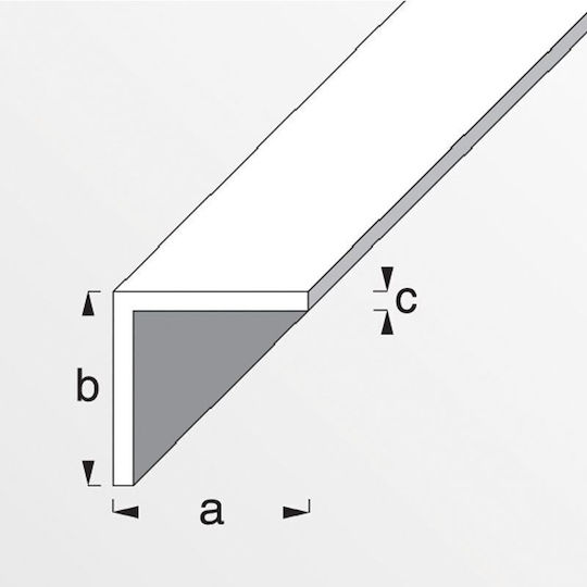 Προφίλ PVC για Σκαλοπάτια 575030.0001 100x1.5x1.5εκ.