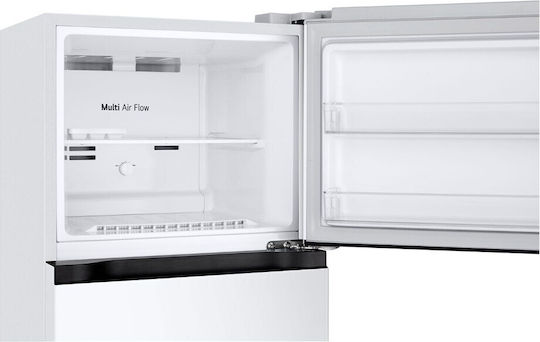 LG Ψυγείο Δίπορτο 217lt Total NoFrost Υ144.5xΠ55.5xΒ63.7εκ. Λευκό GTBV22SWNJ