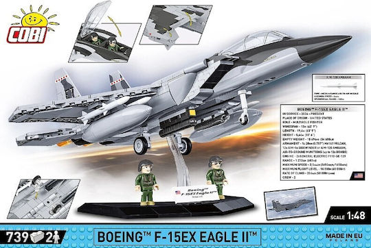 Cobi Τουβλάκια Boeing F-15 EX Eagle II 739τμχ