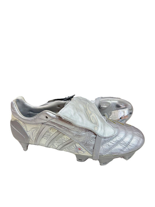 adidas Predator Pulse II TRX Football Shoes with Cleats Silver