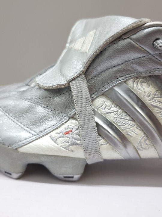 adidas Predator Pulse II TRX Футболни Обувки с Бутони Сребристи
