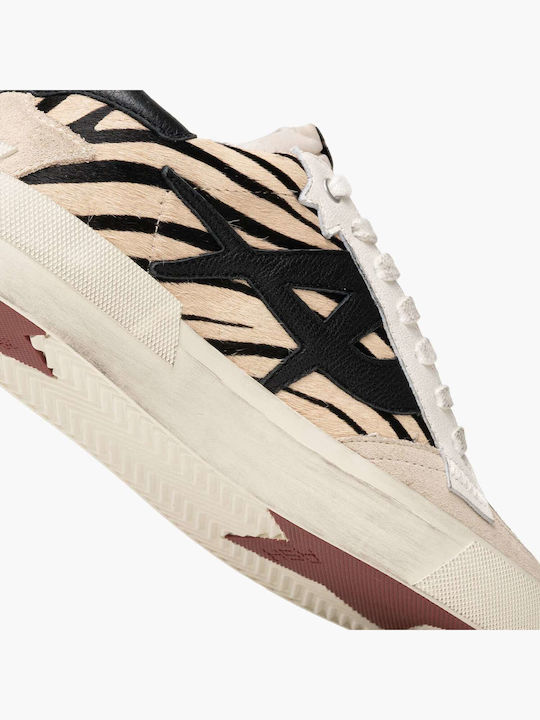 Combo Women's Sneakers Zebra Print