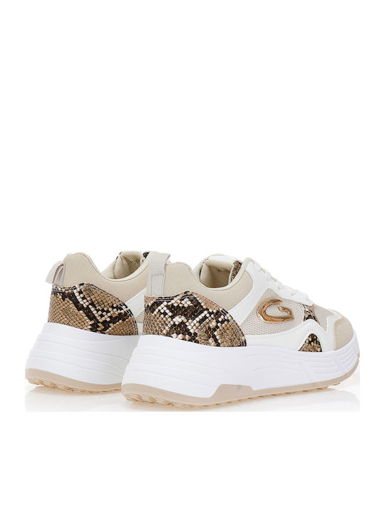Damen Sneakers Beige