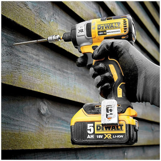 Dewalt Set Angle Wheel & Impact Drill Driver & Impact Driver & Hammer 18V with 3 Batteries 5Ah and Case