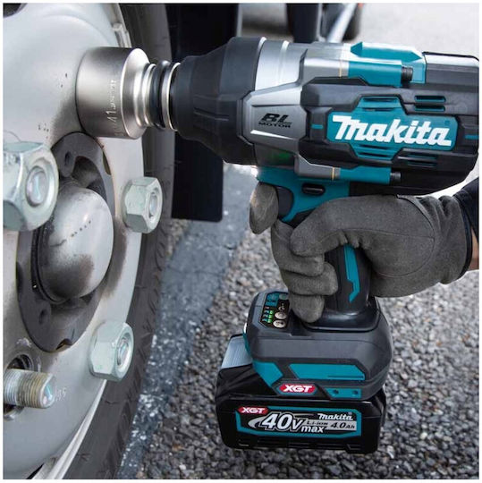 Makita DK0139G202 Set Angle Wheel & Impact Driver with 2 Batteries 4Ah and Case
