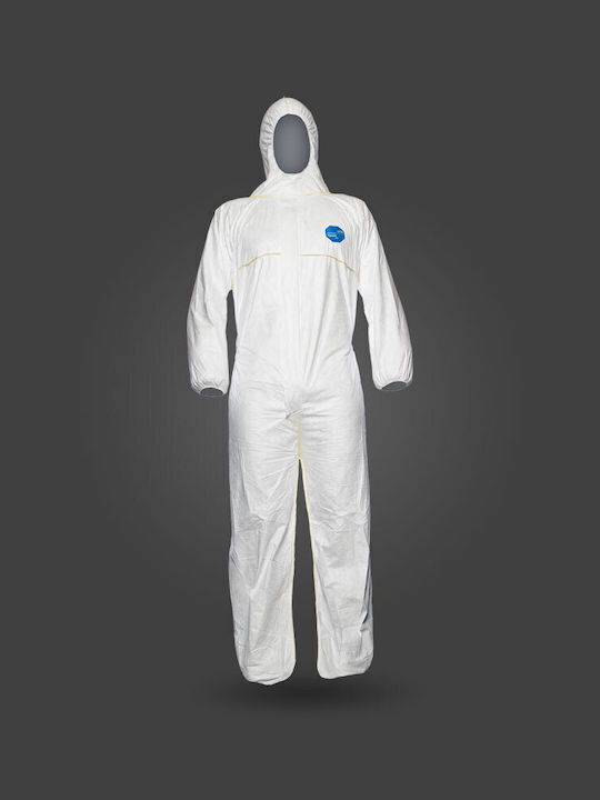 Avedo Dupont Tyvek 200 Easysafe Protective Suit Chemical Category III 00-white-white